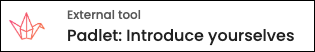 Moodle page- screenshot padlet