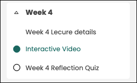 Moodle page- screenshot completion_index