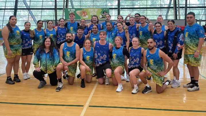 Woolyungah Students at the Indigenous Nationals Games