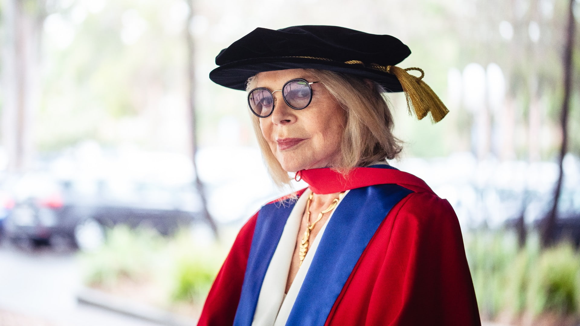 Fashion designer Carla Zampatti at UOW