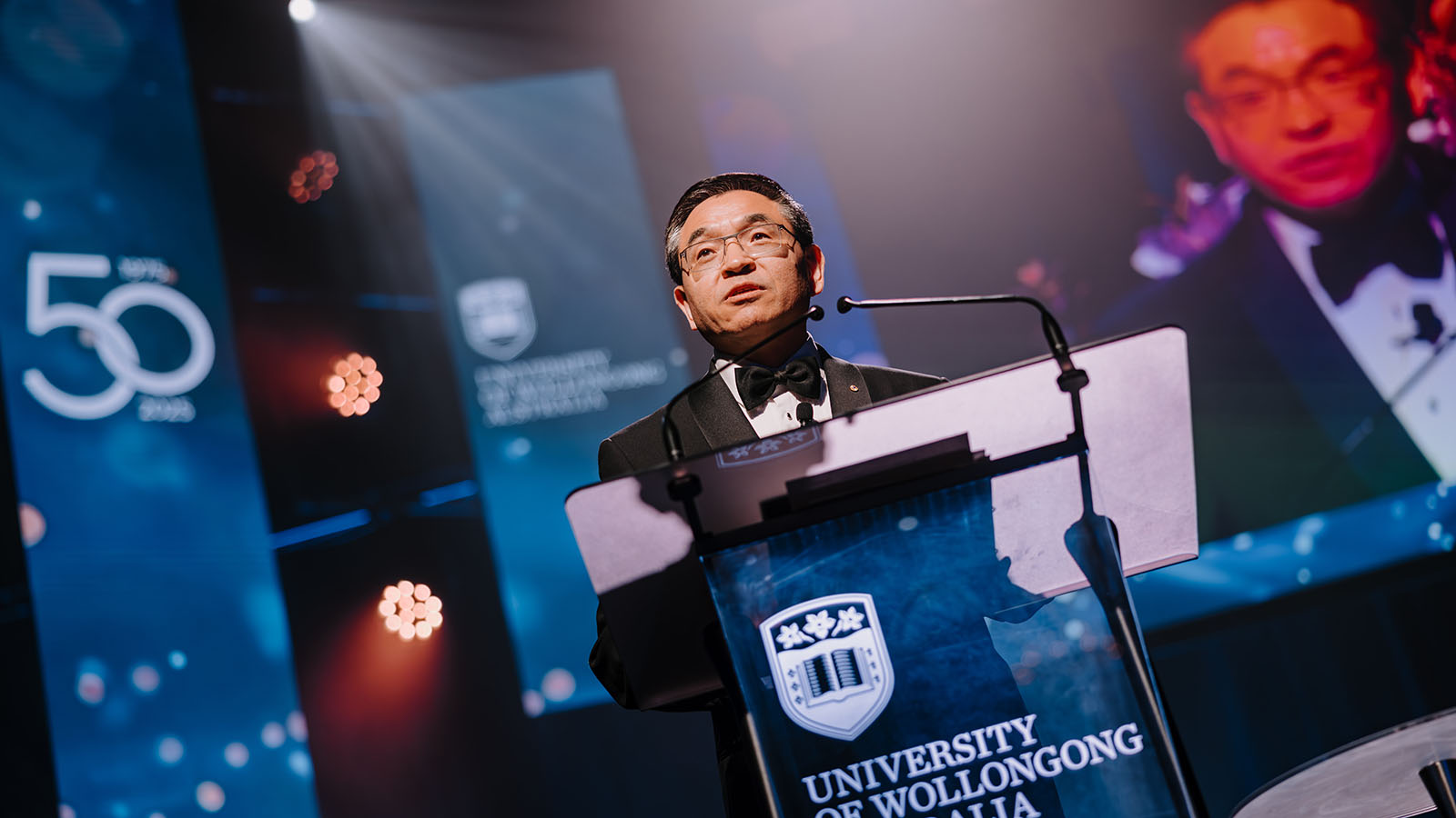 Vice-Chancellor and President Professor G.Q. Max Lu AO said it was the ý’s people, it’s staff, students, alumni, partners and leaders, who made UOW a great university.