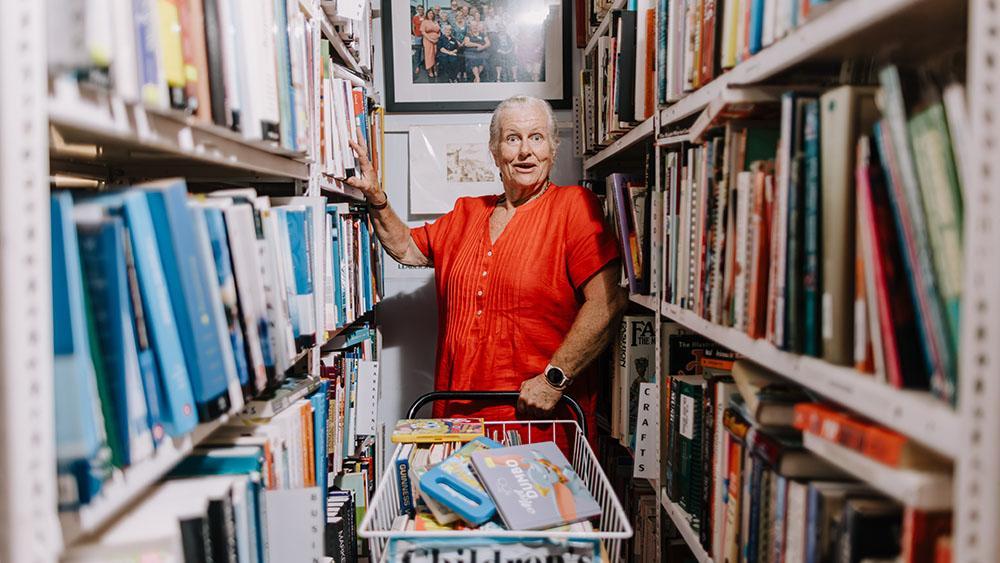 After her teaching career, Christine returned to UOW to lead the Alumni Bookshop. Her legacy is one of generosity, community, and a love for learning that continues to change lives.