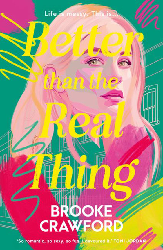 Better than the Real Thing by Brooke Crawford cover
