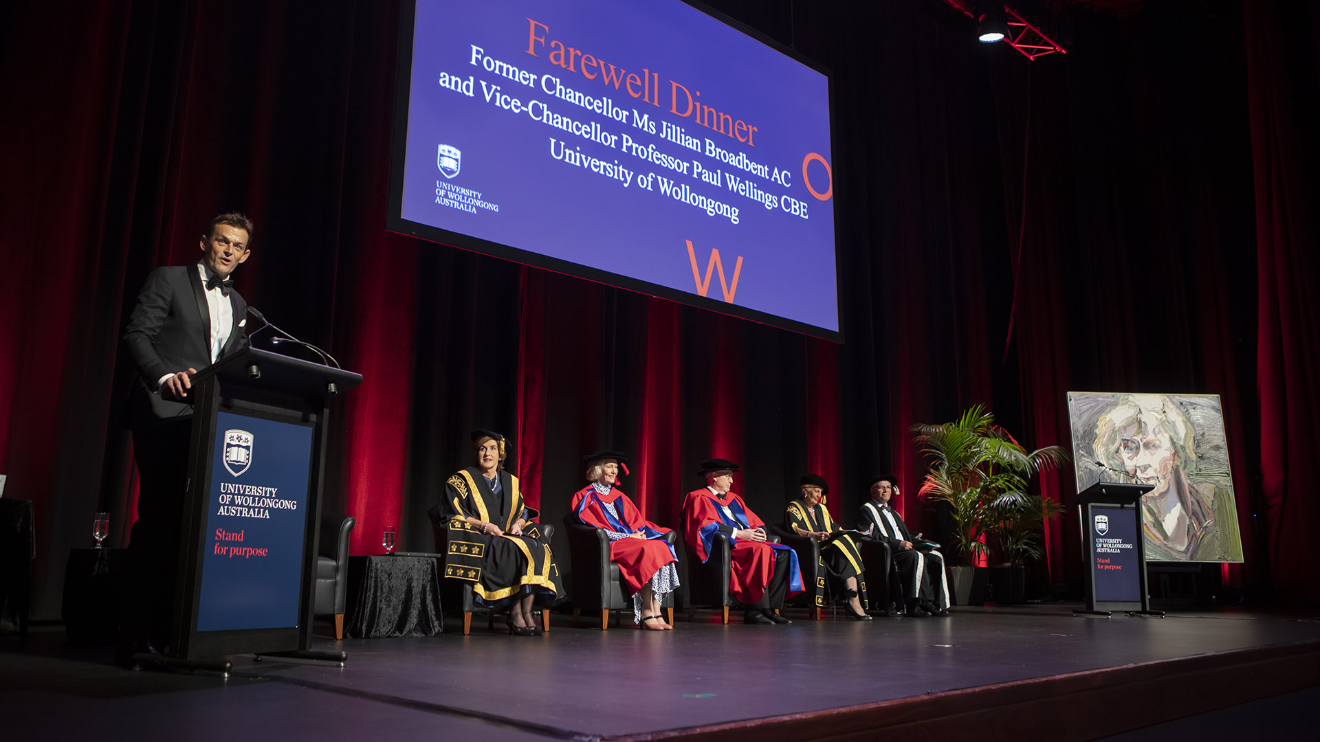 The achievements and contributions of the 51’s departing Vice-Chancellor and former Chancellor were honoured during a farewell dinner on Friday 21 May 2021
