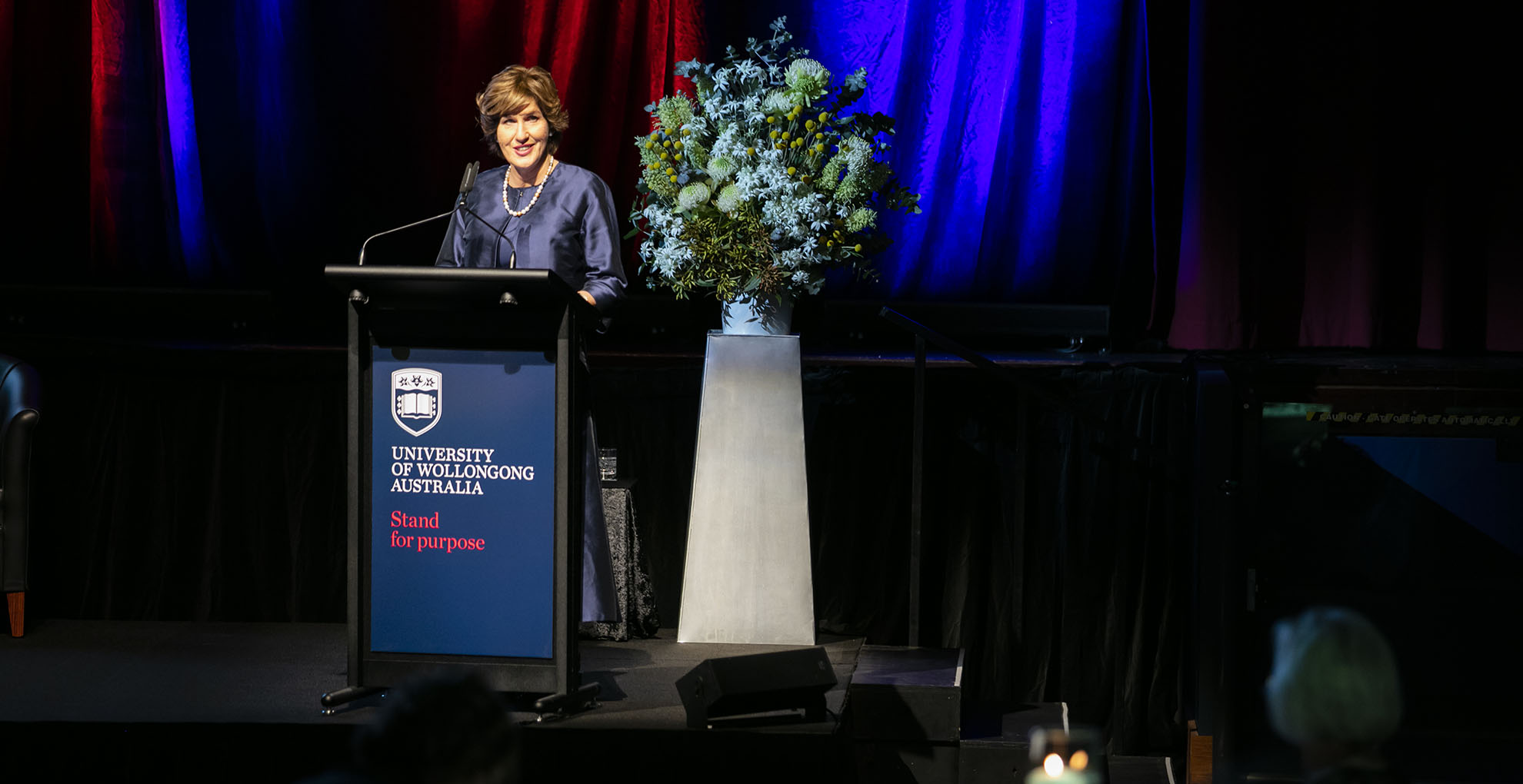 Chancellor Christine McLoughlin. Photo: Mark Newsham