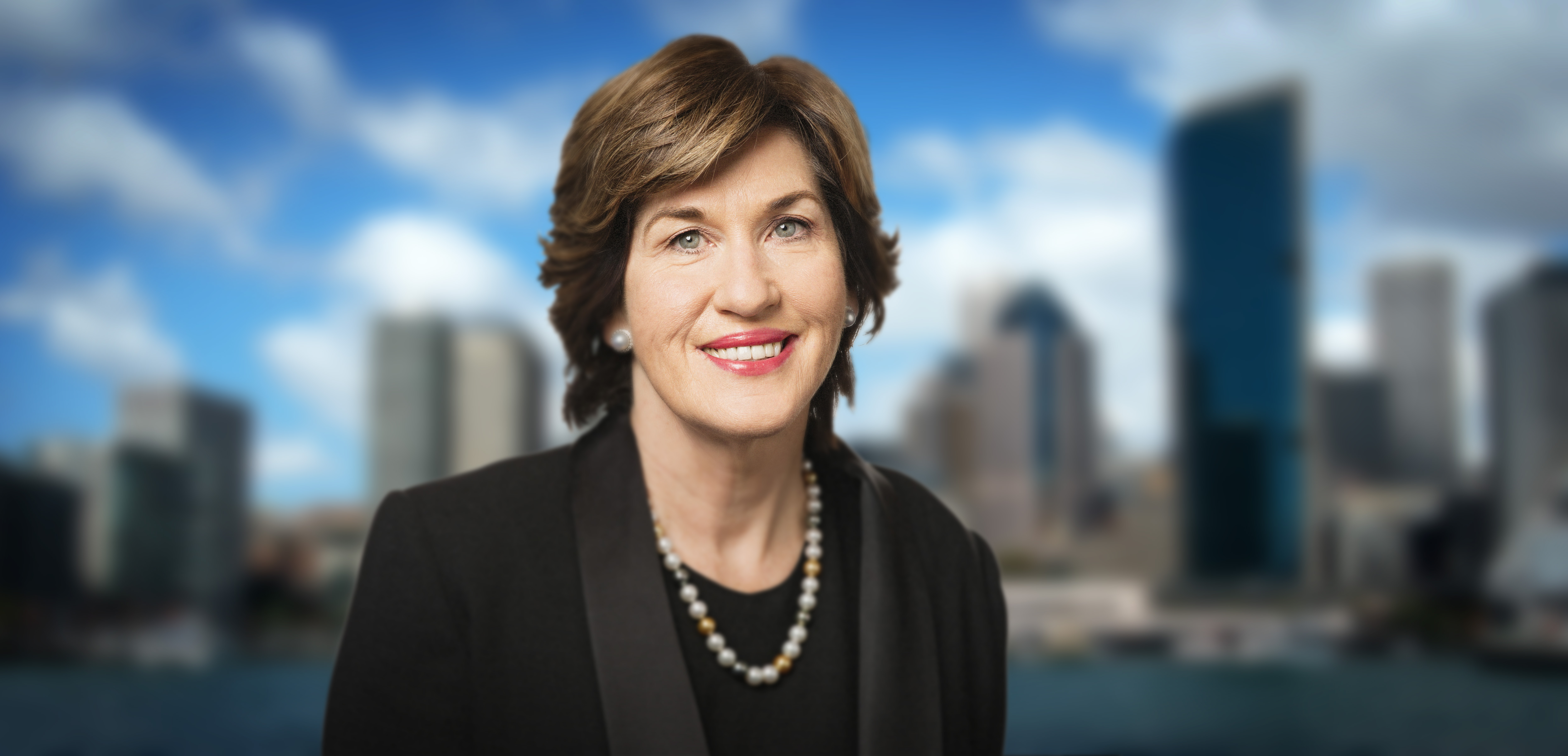 Chancellor-elect Ms Christine McLoughlin