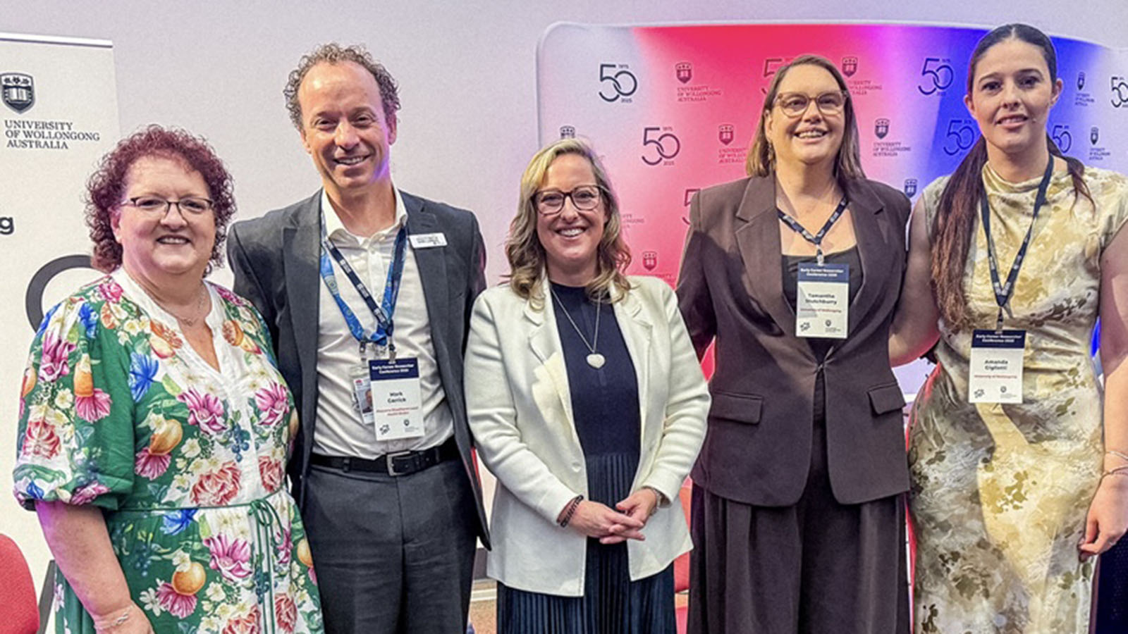 Conference attendees at the the 2025 Early Career Researcher Conference at the University of Wollongong
