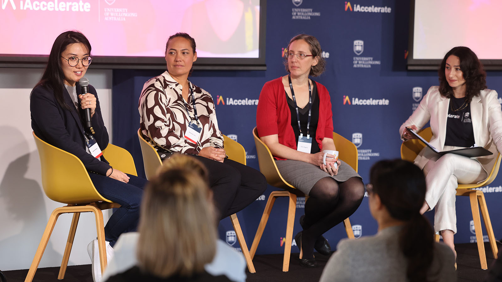 The panellists at the 2024 iAccelerate Entrepreneurial Women’s Breakfast