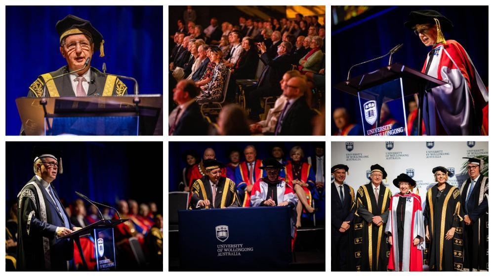 Images from the official ceremony to install Mr Michael Still as the University's fifth Chancellor, presided over by the Governor of New South Wales, Her Excellency the Honourable Margaret Beazley AC KC.