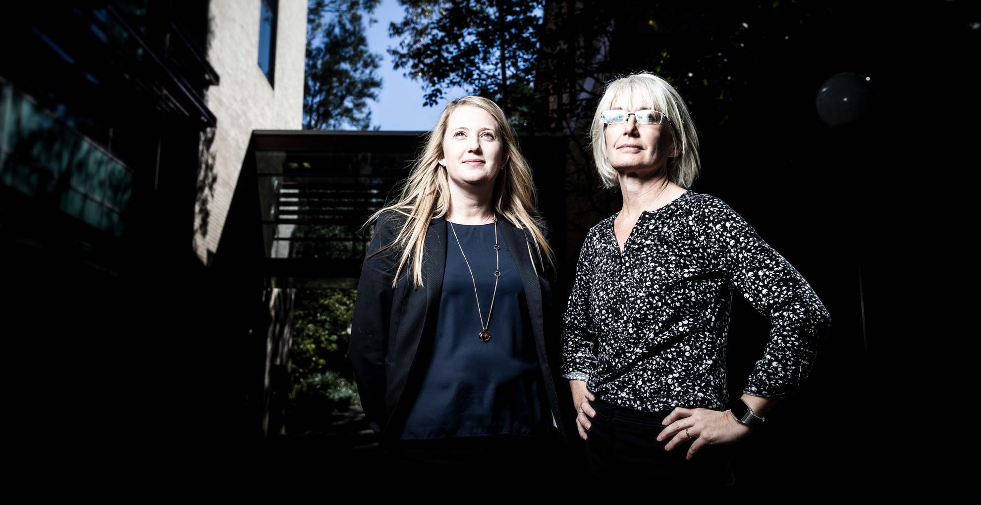 Kylie Austin and Professor Sarah O