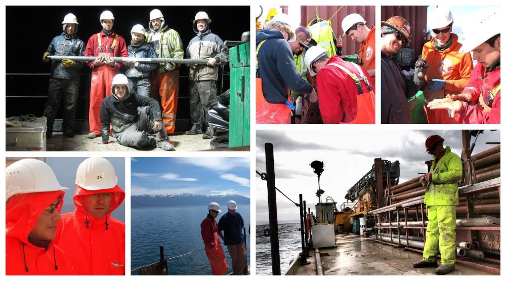 Collage of images from Lake Ohrid - Alexander Francke
