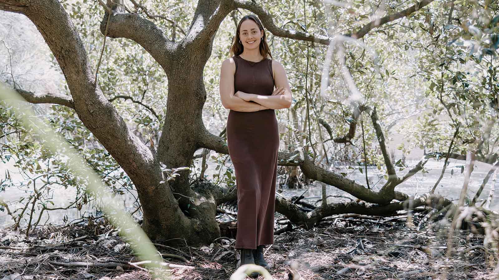 University of Wollongong (UOW) PhD candidate Brooke Conroy discovered that coastal wetlands naturally adjust their soil elevation by root growth to protect against rising sea levels