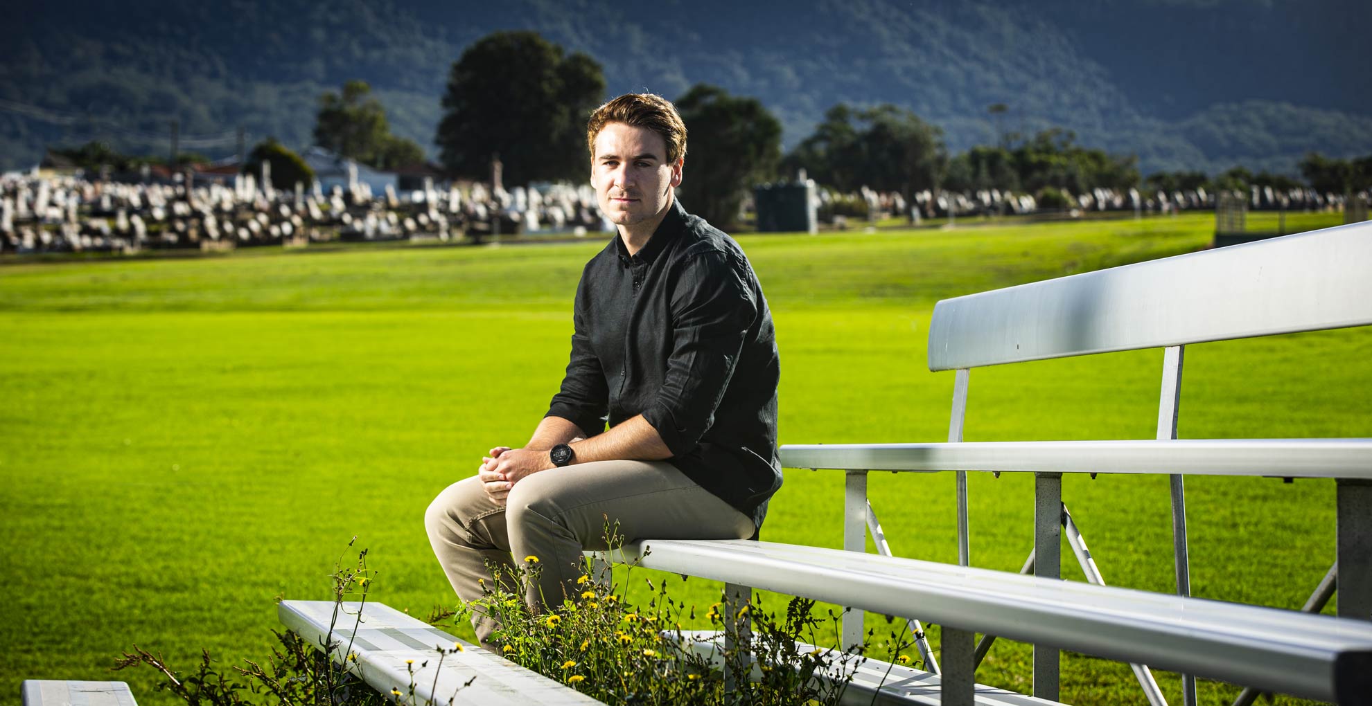 UOW PhD student Matthew Schweickle. Photo: Paul Jones