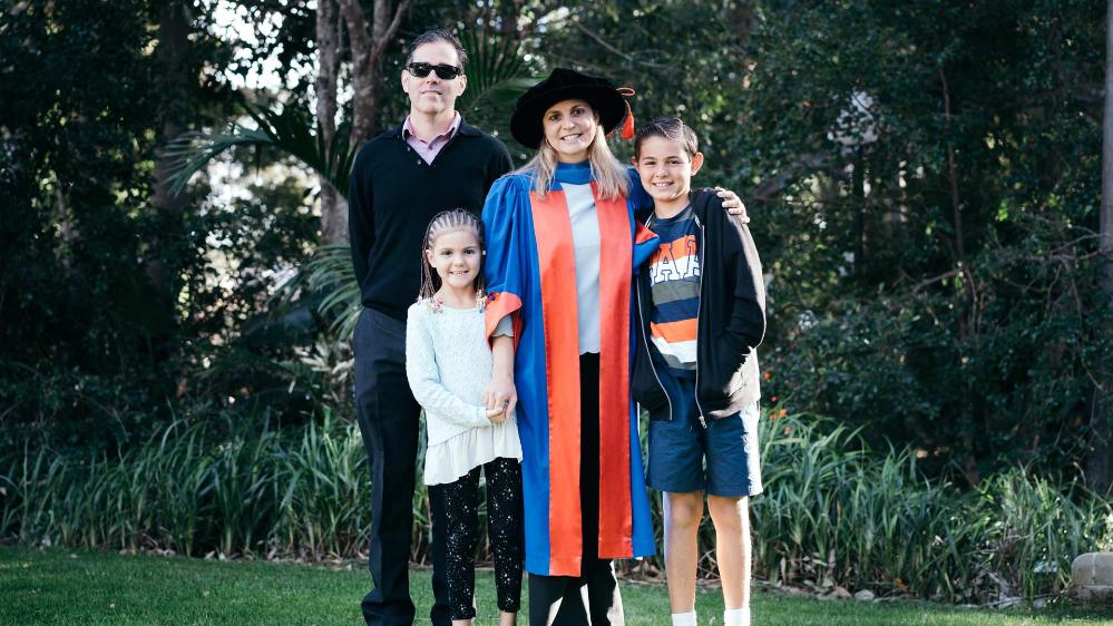 UOW graduate Dr Mercedez Hinchcliff. Photo: Paul Jones
