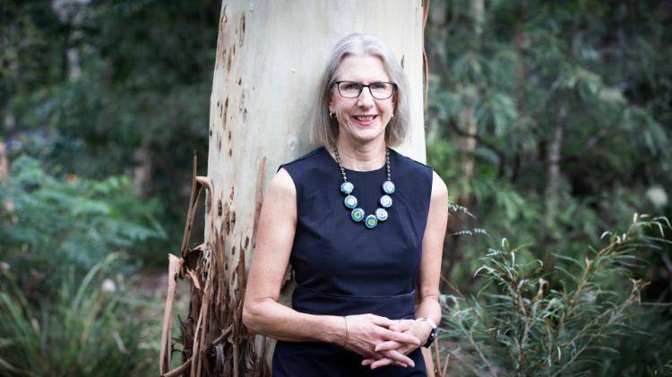 Emeritus Professor Julie Steele, pictured on UOW's Campus. Photo: Paul Jones