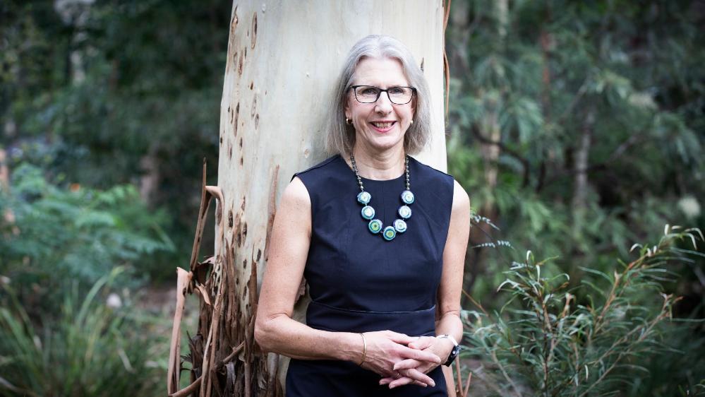 Emeritus Professor Julie Steele, pictured on UOW's Campus. Photo: Paul Jones