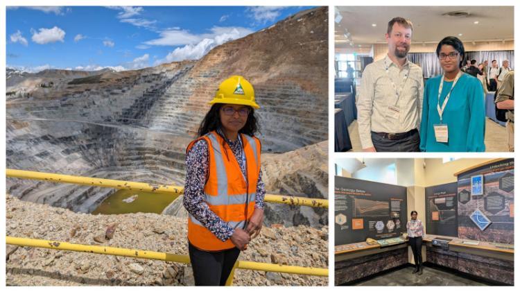 Dr Pabasara Wanniarachchige at the 58th US Rock Mechanics / Geomechanics Symposium