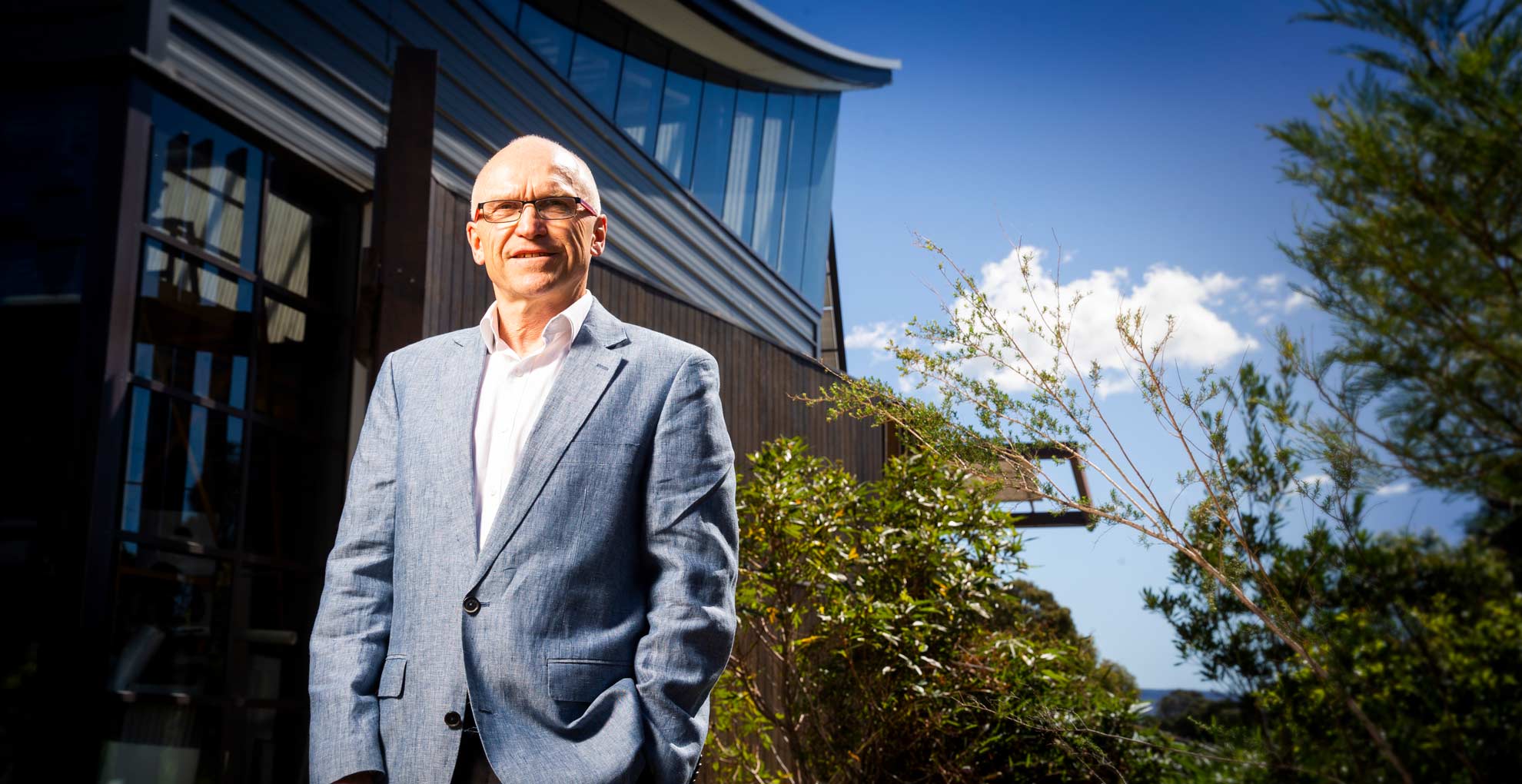 Professor Paul Cooper, pictured on Innovation Campus. Photo: Paul Jones