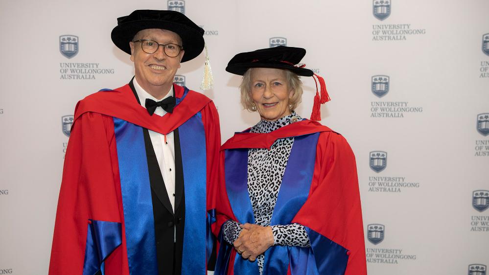 The achievements and contributions of the University of ������ý’s departing Vice-Chancellor and former Chancellor were honoured during a farewell dinner on Friday 21 May 2021