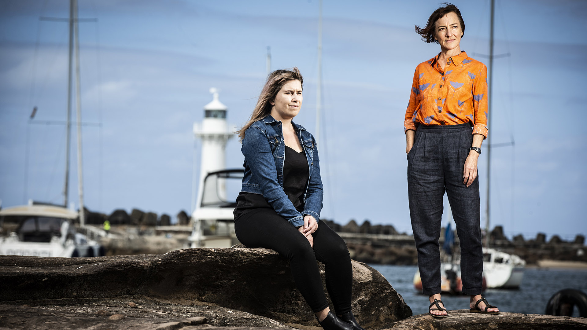 Geography and Sustainable Communities masters candidate Teaniel Mifsud and Dr Leah Gibbs