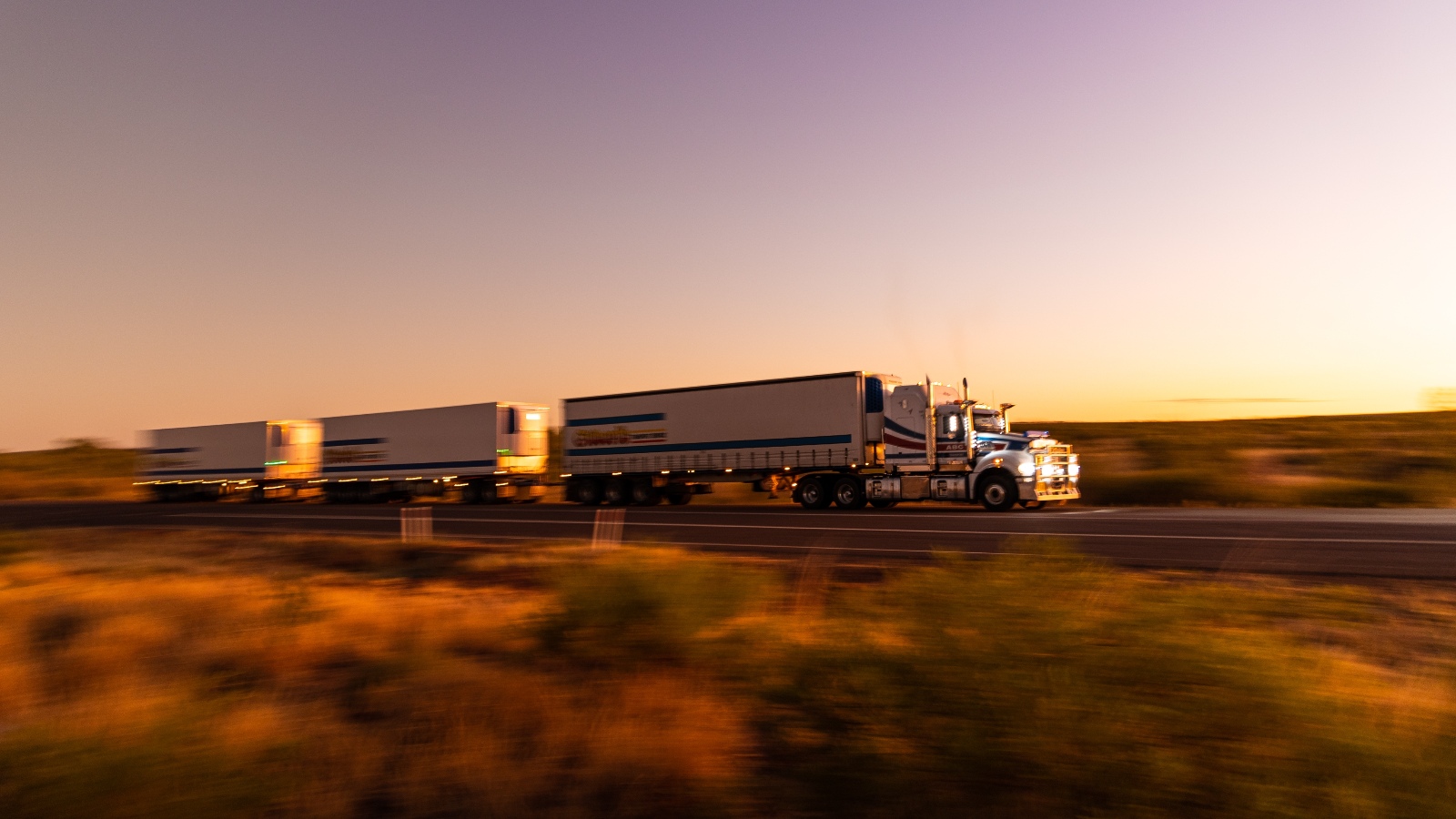 Road Train in the Australian outback. Credit: Shutterstock, Jan Hendrik. 2273913057