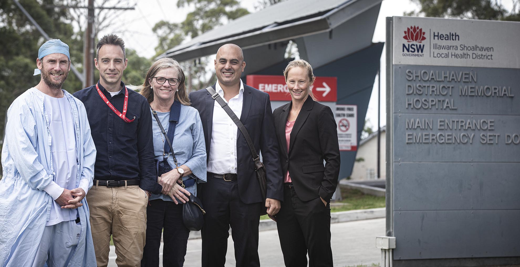 The team of specialists at Shoalhaven District Memorial Hospital. Photo: Paul Jones