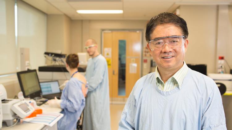 Distinguished Professor Xu-Feng Huang from the School of Medicine