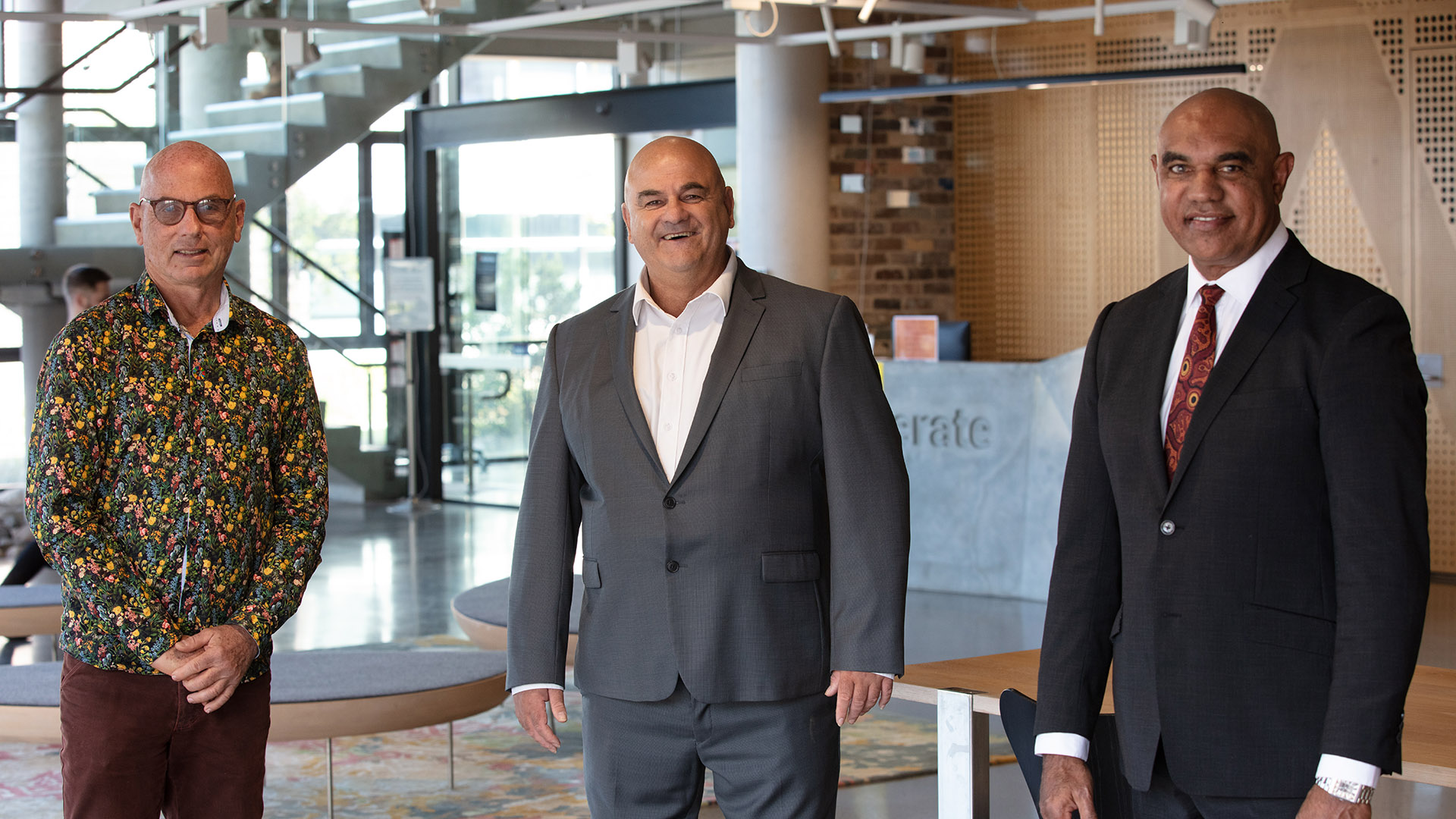 Omar Khalifa, Professor Paul Chandler, Ricky Walford