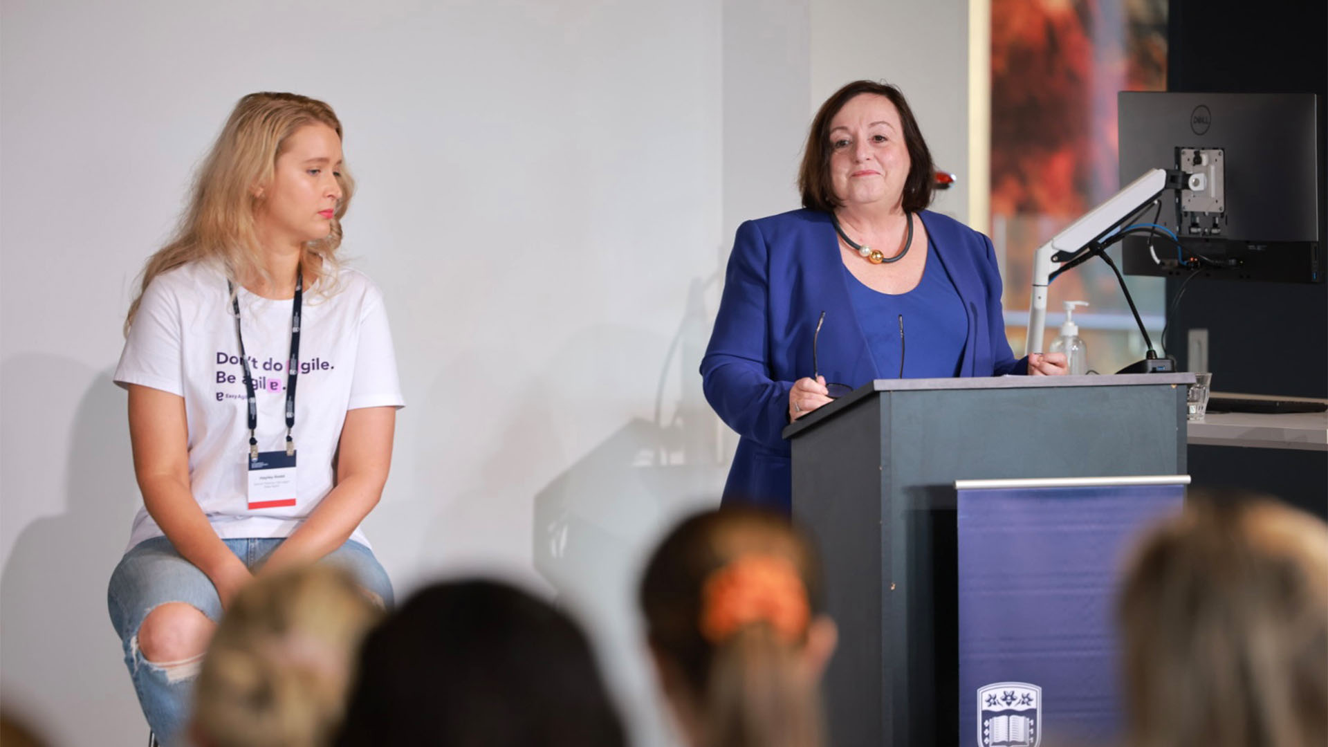 The VC speech at Entrepreneurial women's breakfast