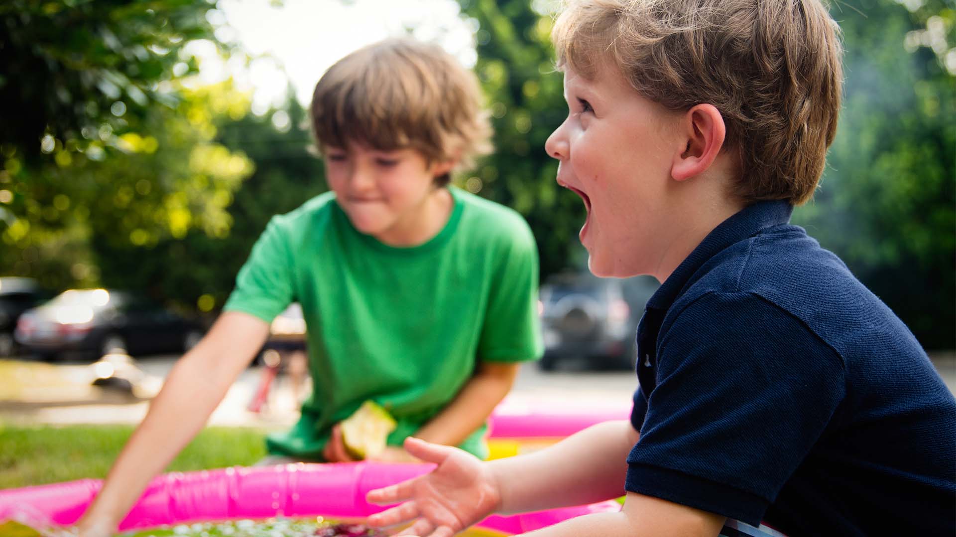 Children playing