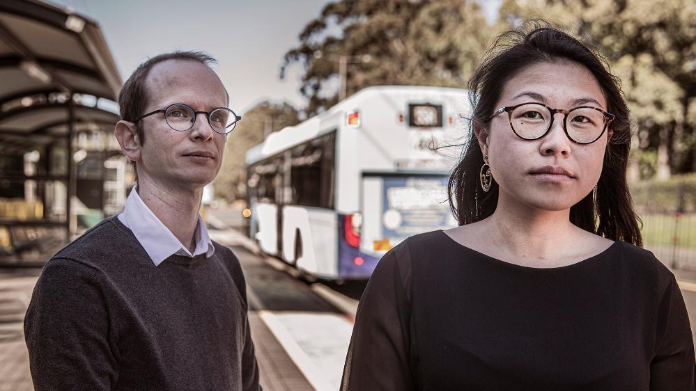 Johan Barthelemy and Yan Qian from the SMART Infrastructure Facility