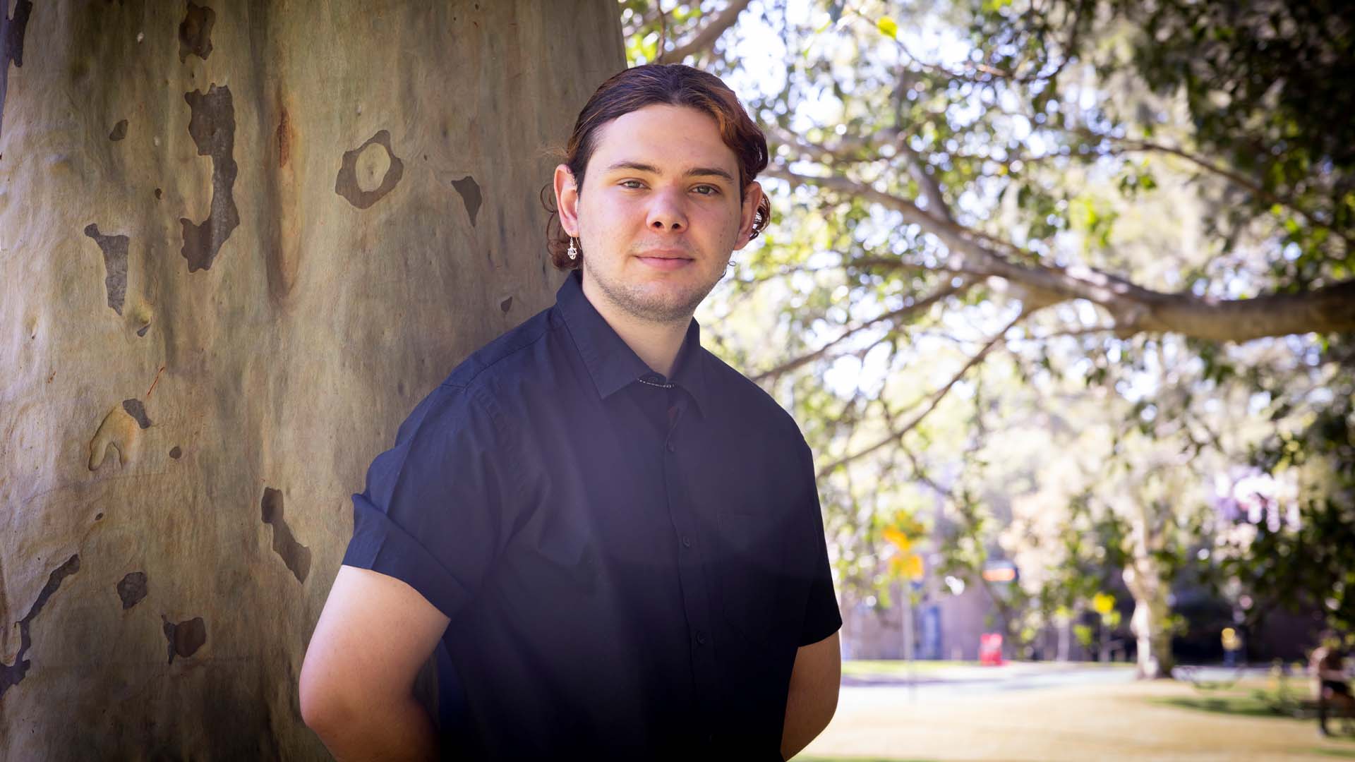 Student Kayne Cox, the VC Leadership Scholar