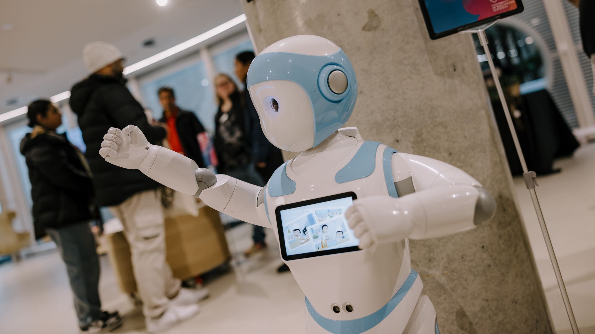 UOW innovation: AI powered robot